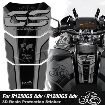 Motorrad R1250GS アドベンチャー 2019-2023 R1200GS Adv LC 2014-2019 3D オートバイのタンクパッドステッカープロテクターデカールアクセサリー