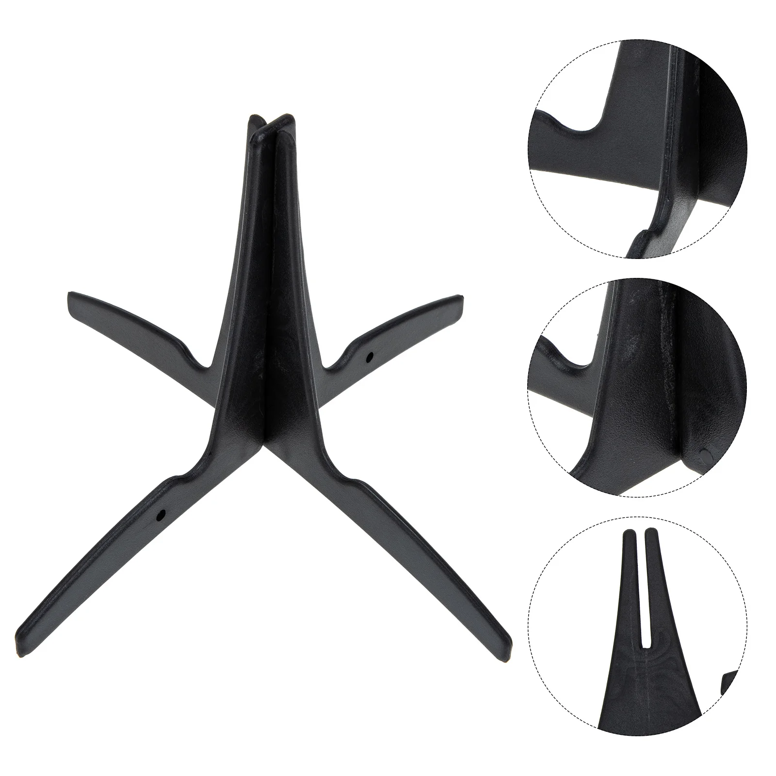 

Compact Clarinet Oboe Stand Easy Pack Up Carry Non Damage Prevent Scratches Clarinet Holder Portable Oboe Stand