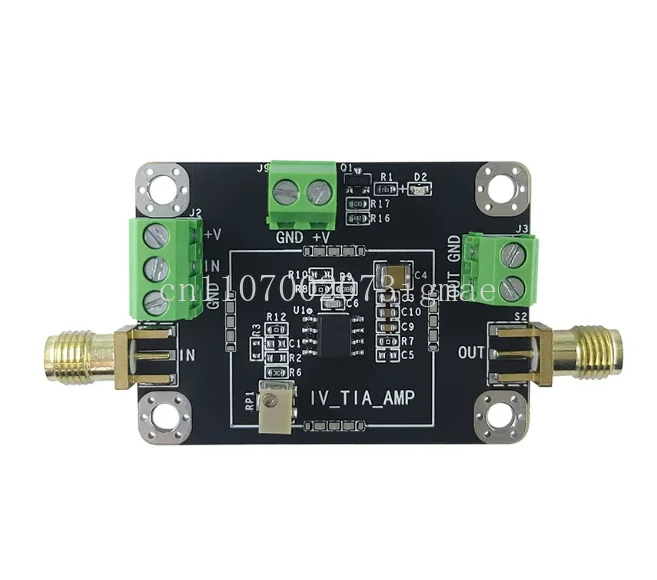 OPA380 Transimpedance TIA Amplifier Module/IV High-speed APD/PIN Photodetector/single Power Supply