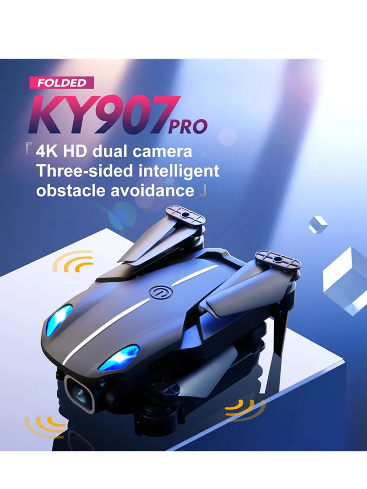 Battery Propeller For KY907 PRO 4K Obstacle Avoidance RC Drone Accessories KY907 pro KY907 Max RC Drone Battery Blade Frame Toys