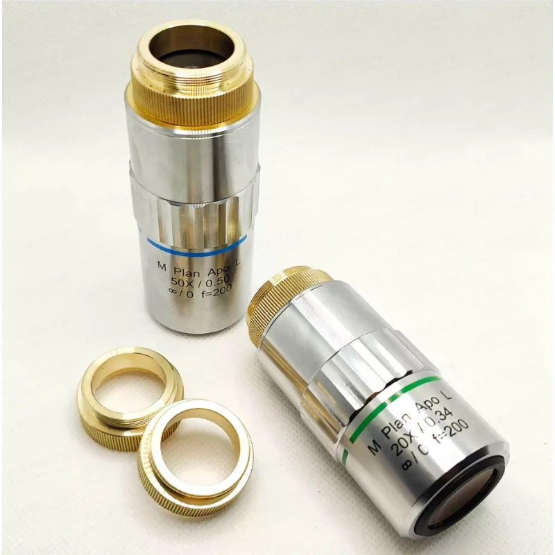 Microscope Adapter Ring Revolving Objective Converter 20.2mm RMS 85/195 M26 Thread 4‑Hole 5‑Hole for Objective Lens Switching