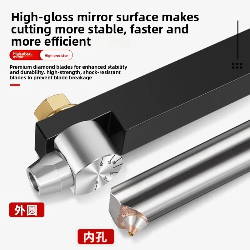 Diamond Inner Hole Diamond Extrusion Knife Polished Calender End Face Mirror Bright Calender