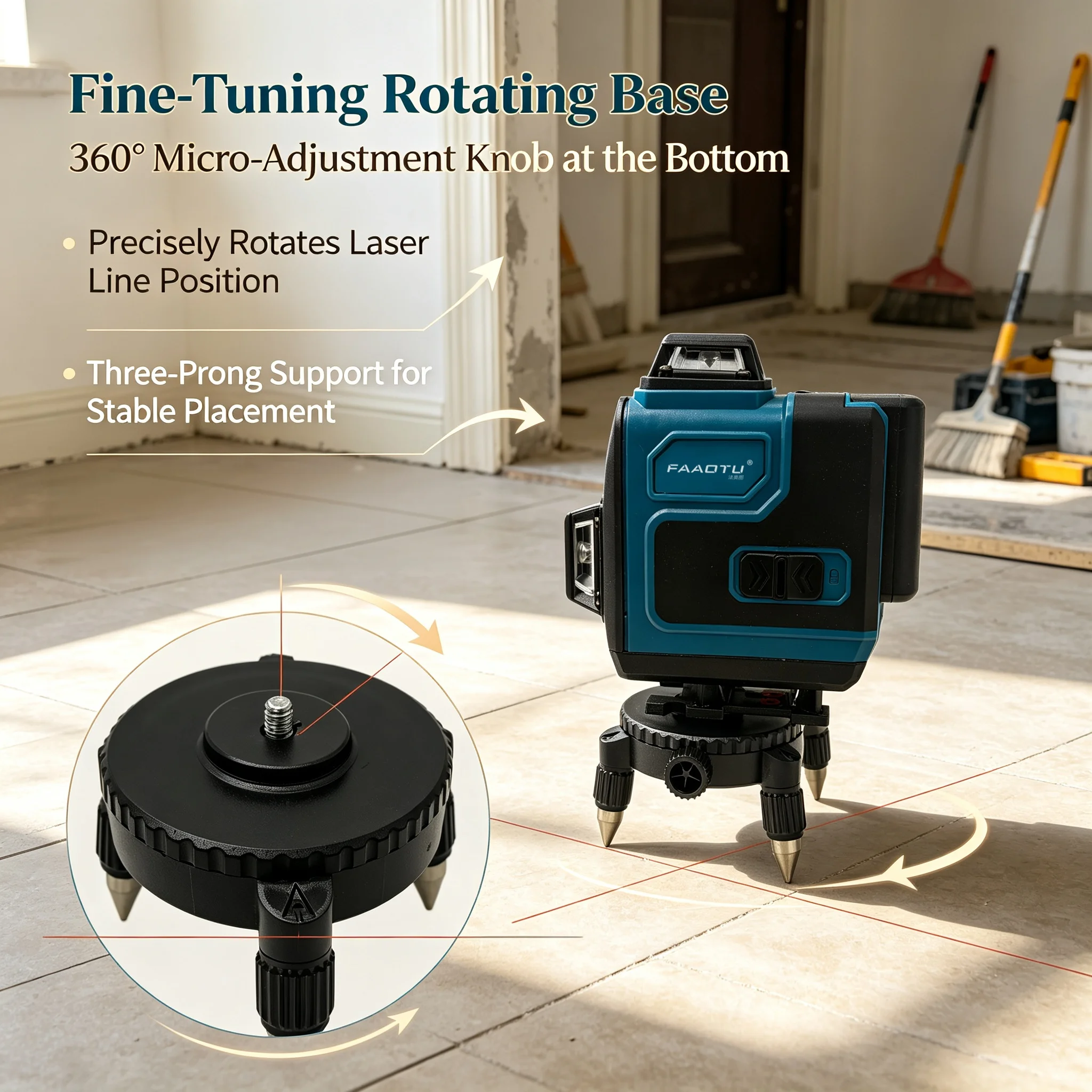 faaotu-laser-level-matches-mt-appearance-performance-auto-self‑leveling-cross‑line-leveler