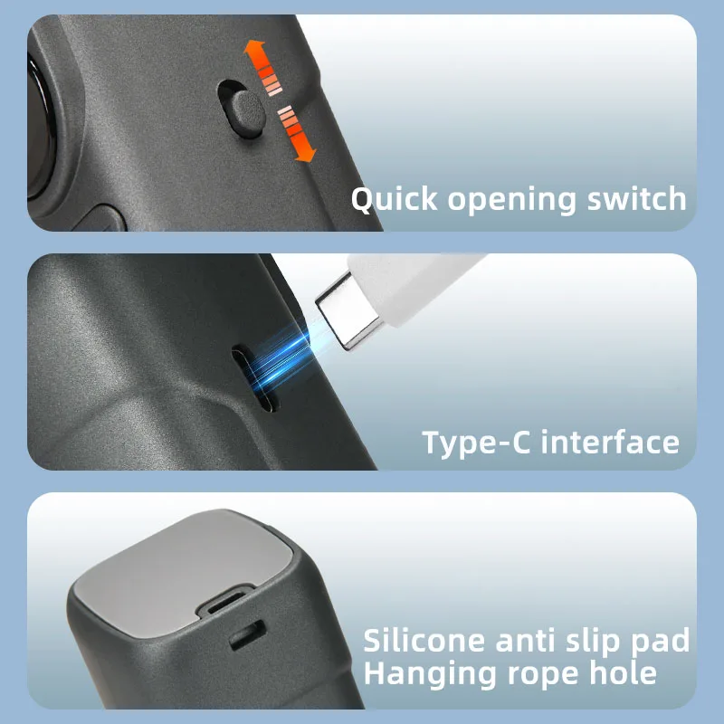 Youpin مروحة يدوية صغيرة محمولة USB مروحة قابلة للشحن يده قوة الرياح القوية 199 سرعة قابل للتعديل في الهواء الطلق المنزل هدية جديدة