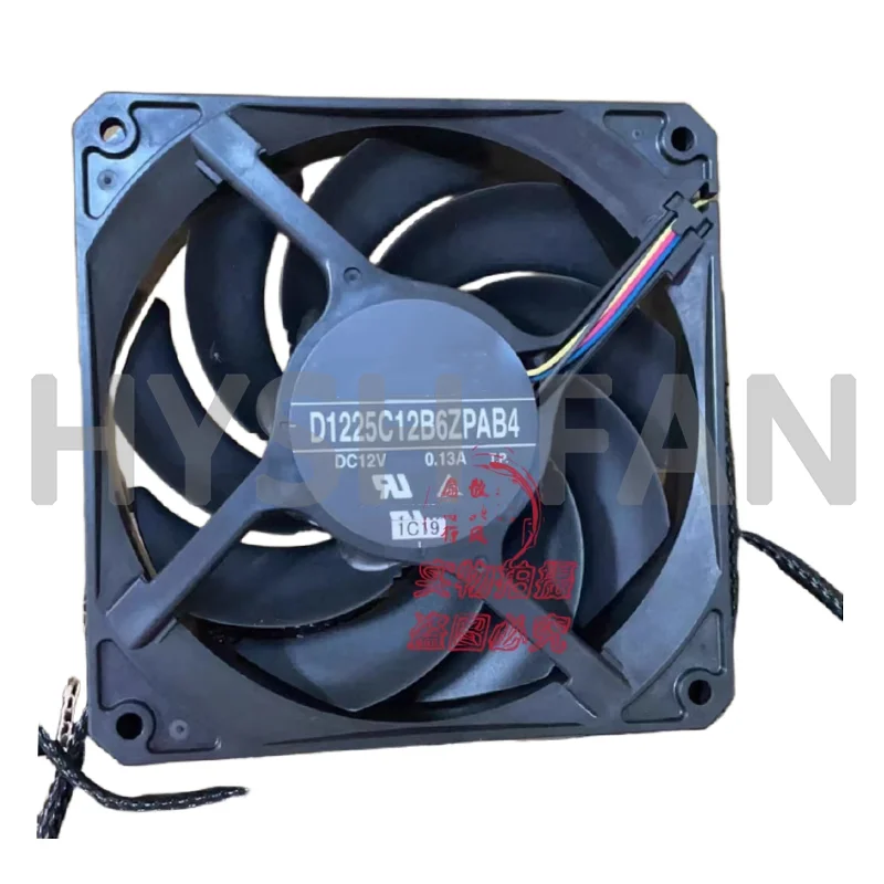 D1225C12B6ZPAB4 12V 0.13A Heat Dissipation Fan