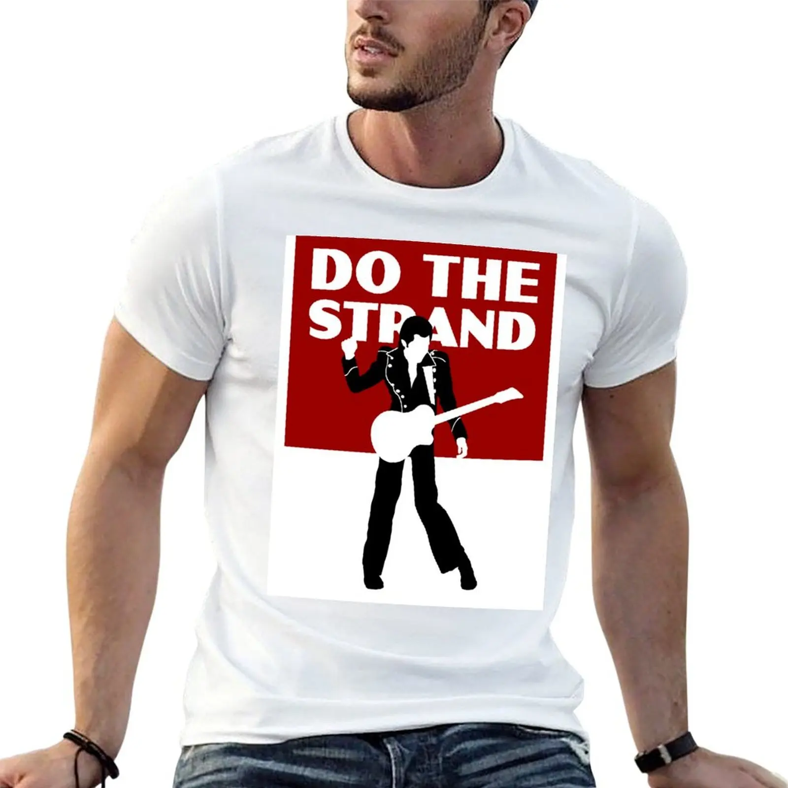Ferry Roxy Pop Music Do the Strand T-Shirt Active Wear Sports T-Shirt for Men