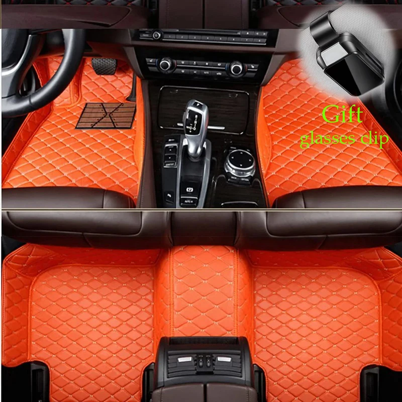 

Custom Automotive Floor Mat For BMW M2 F87 2016~2021 5 Seats Car Accessories Carpets Covers Left /Right Hand Drive