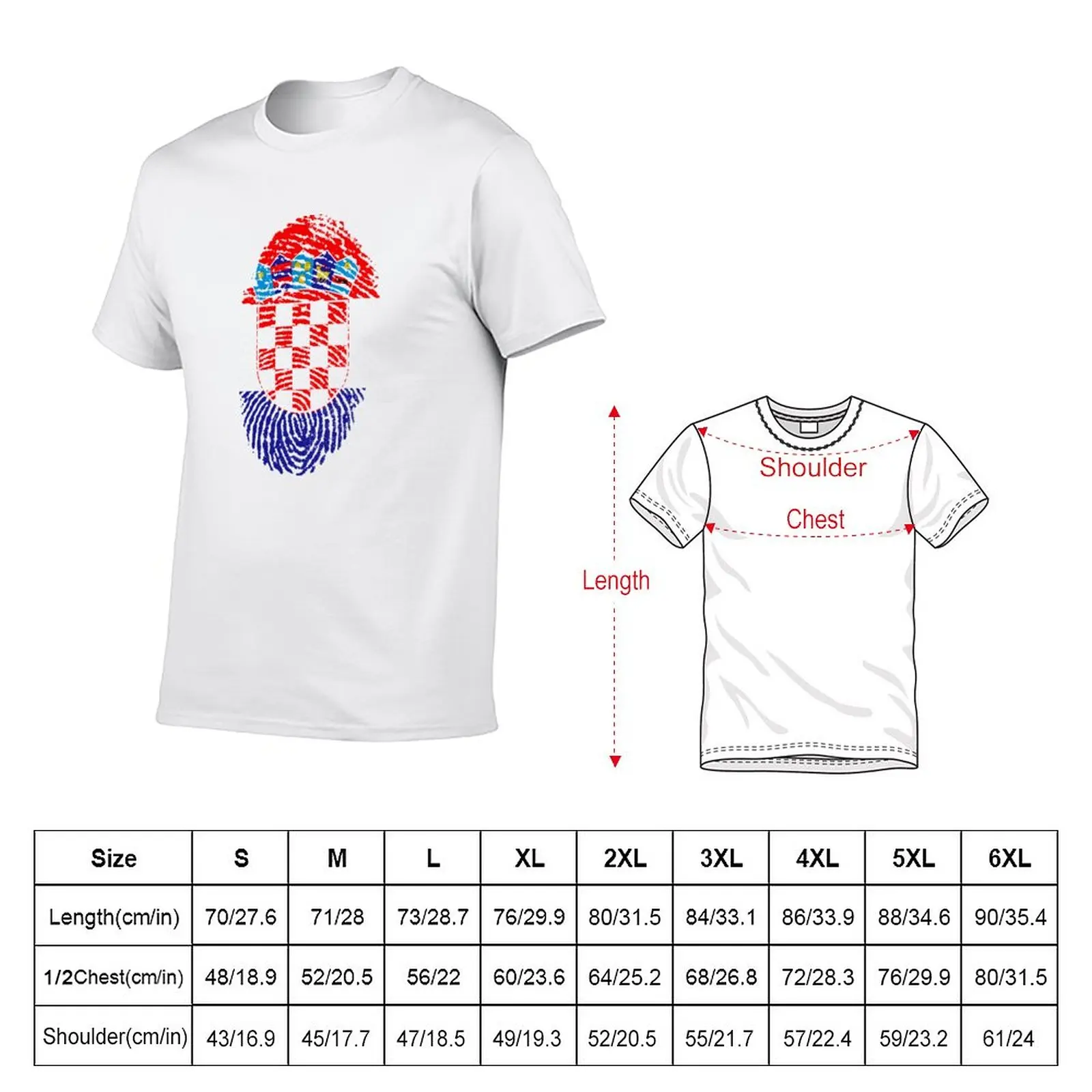 Identity Croatia T-Shirt custom t shirt korean fashion oversized t shirt mens t shirts pack