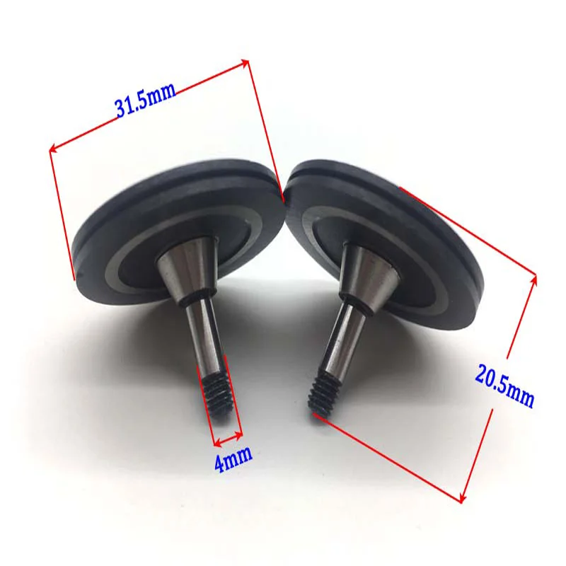 ART.2104E71Black Đá Quý Hướng Dẫn Bánh Ròng Rọc 571 OD31.5mm * L20.5mm