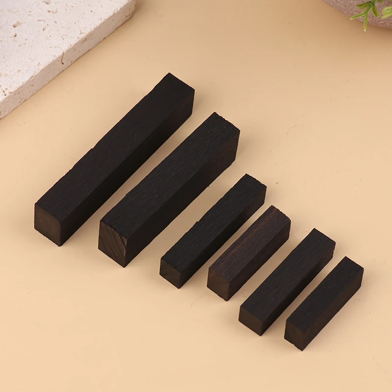 2Pcs/Set Ebony Violin Nut Viola Cello Ebony Wood Saddle Double Bass Nuts Fiddler Fittings Parts Violin Parts Accessories