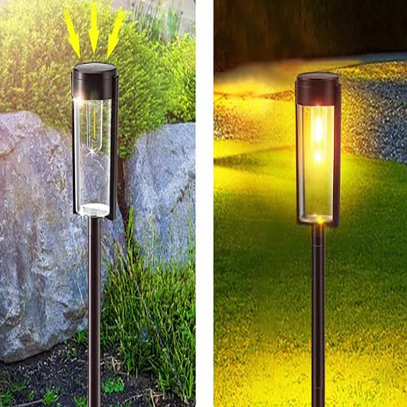 Lámparas solares LED impermeables para colgar en la pared, luz de tungsteno para balcón, patio, pasillo, porche, iluminación decorativa para el hogar y el jardín