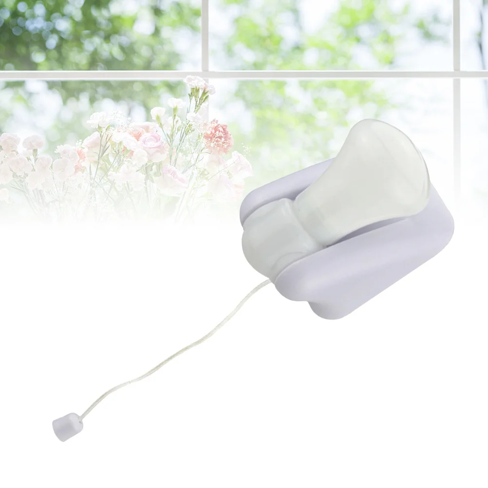 

Led Night Lights 3 Bright Beads Pull Cord Closet Drawer Wardrobe Lamp Powered Emergency Lighting White