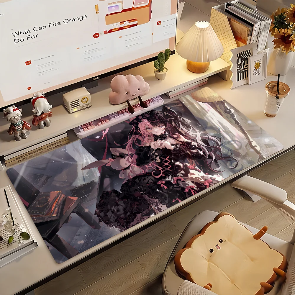 

Коврик для мыши Vtuber H-Hinano T-Tachibana, нескользящий резиновый коврик для геймеров, компьютерный коврик, декоративный коврик для стола, большой коврик для ноутбука и офиса