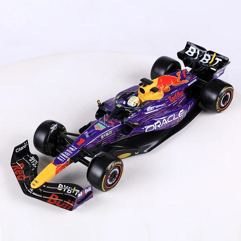 1:18 Formula 1 Las Vegas car model alloy simulation model, children's collection of decorative toys, holiday gifts for children.