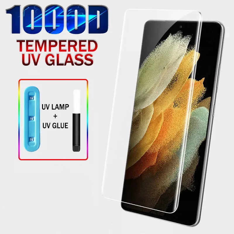 UV liquid Glue Tempered Glass For Oneplus 11 7 7T 10 8 9 Pro Screen Protector One Plus 11R Nord N100 N10 Phone Protective Film