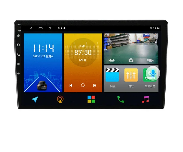 Radio large touch screen universal 10-inch Android 10/11 system navigation  GPS