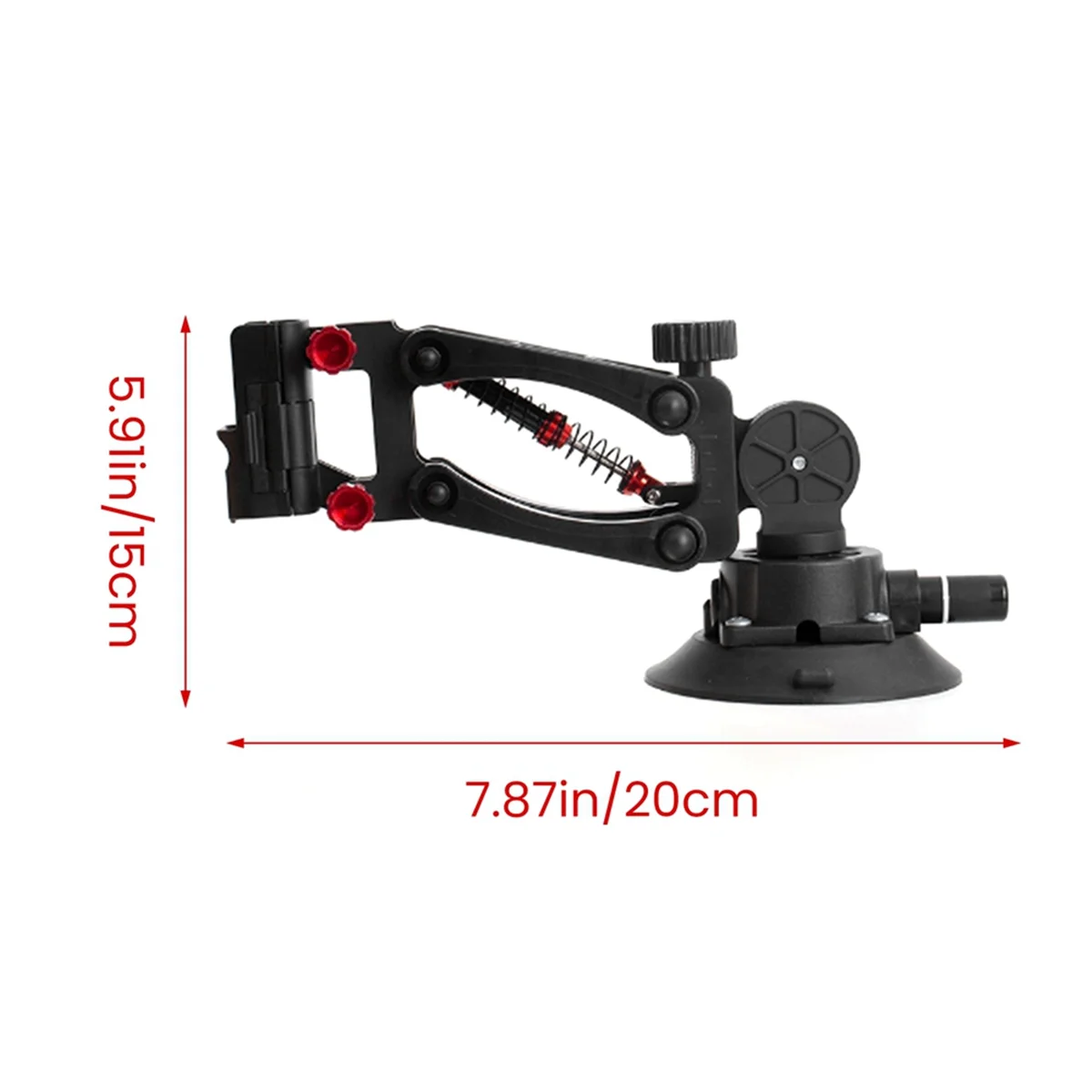 Z-Axle Camera Car Bracket Suction Cup Mount for DJI Osmo Pocket 3 Gimbal Car Holder Stabilizer Car Windshield