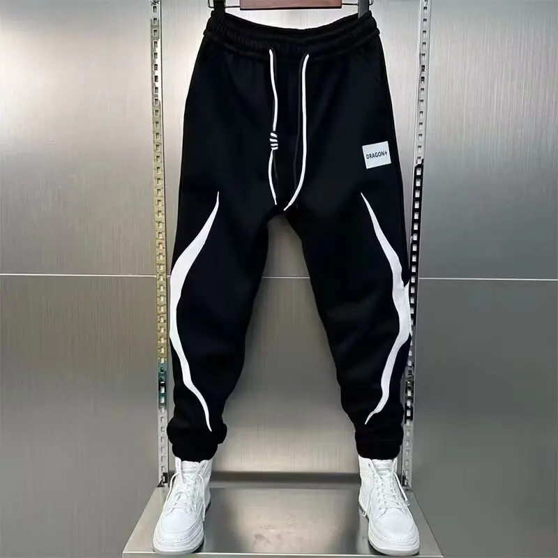 New Men's X Joggers Sweatpants Autumn Drawstring Casual Pants Workout Running Gym Fitness Black Sport Trousers Men Clothing