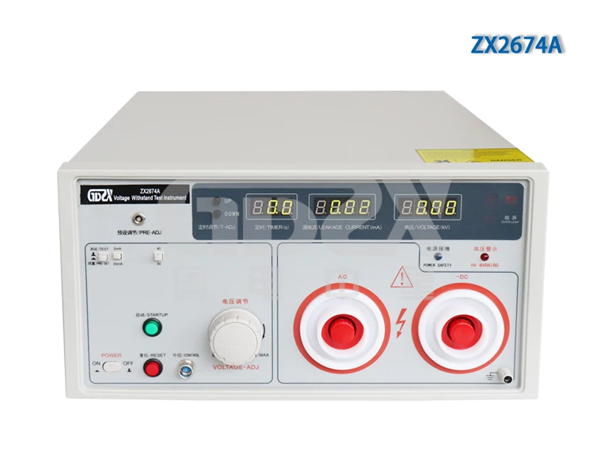 YUNYI GDZX Digital Withstanding Voltage Tester AC/DC 20KV Tester Hipot Tester High Voltage Breakdown Test