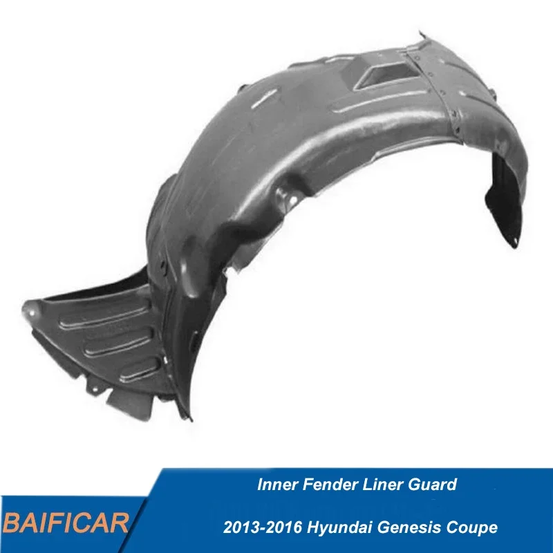 Brand New Genuine Mudguard Fender Liner Splash Guard 868112M500 868122M500 868212M500 868222M500 For 13-16 Hyundai Genesis Coupe