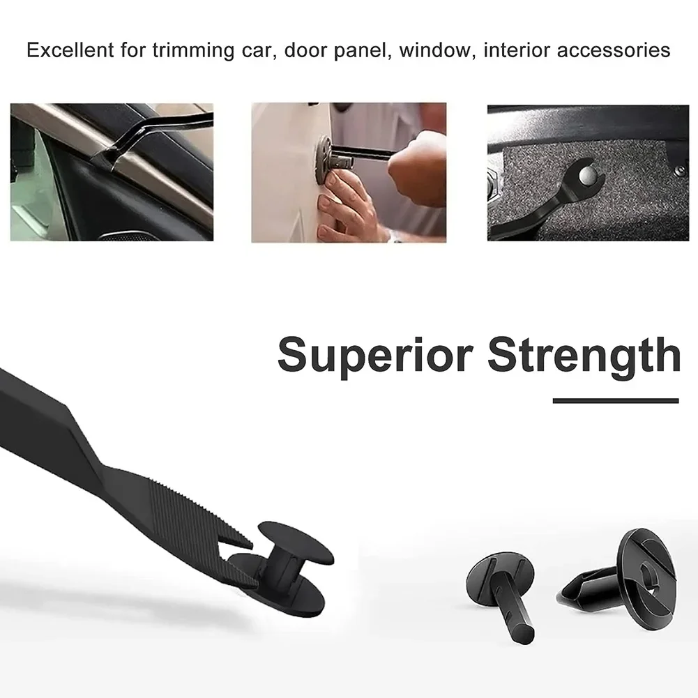 Robust Car Door Panel Trim Upholstery Retaining Clip Removal Tool Fast Clip and Staple Removal Negligible Panel Wear and Tear