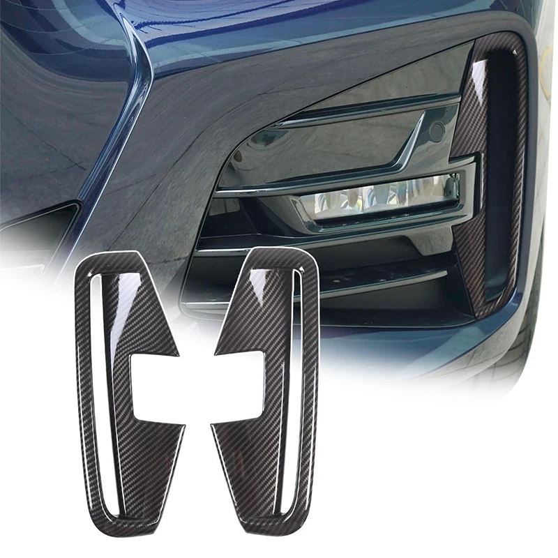 

For BMW 4 Series Convertible Coupé G22 G23 2021-2023 ABS Front Fog Light Frame Decoration Cover Trim Car Exterior Accessories