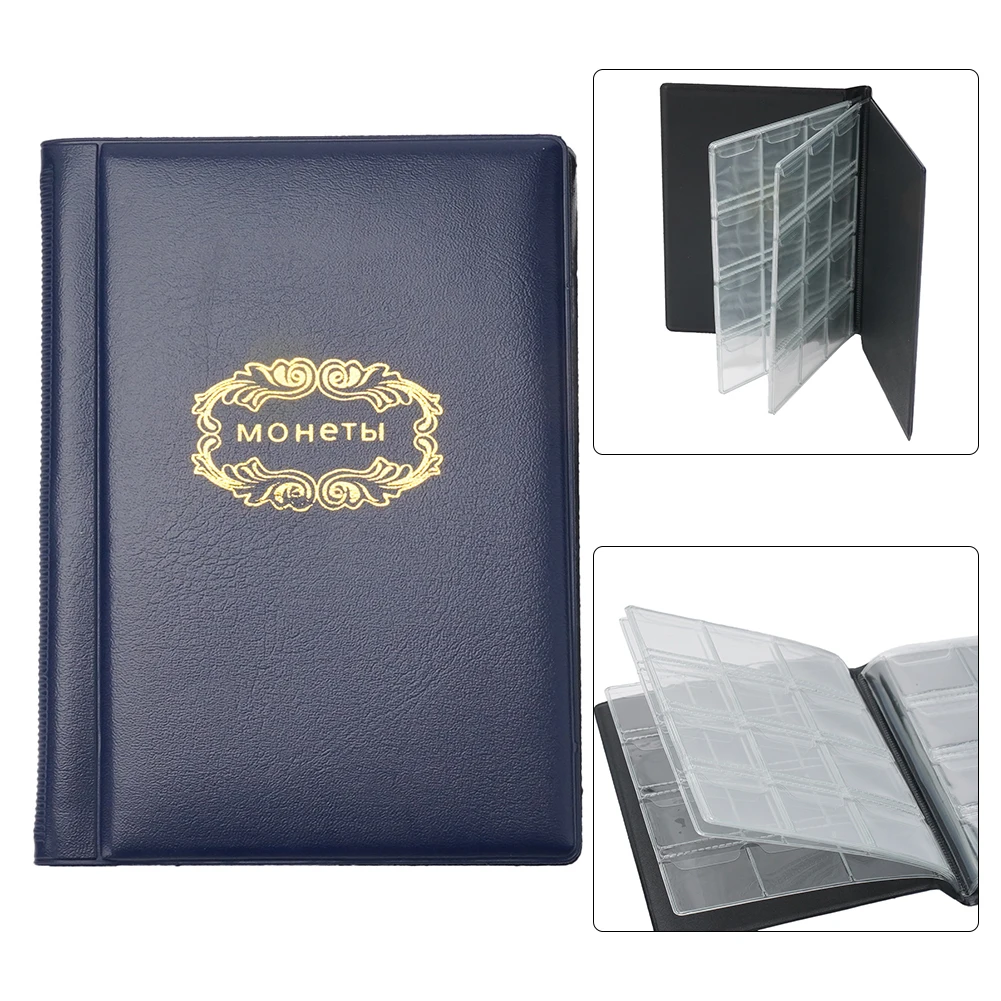 Collection Coin Album Book Holders Collector 120pcs Coin Album Portable Lightweight Easy to carry 2019 Convenient