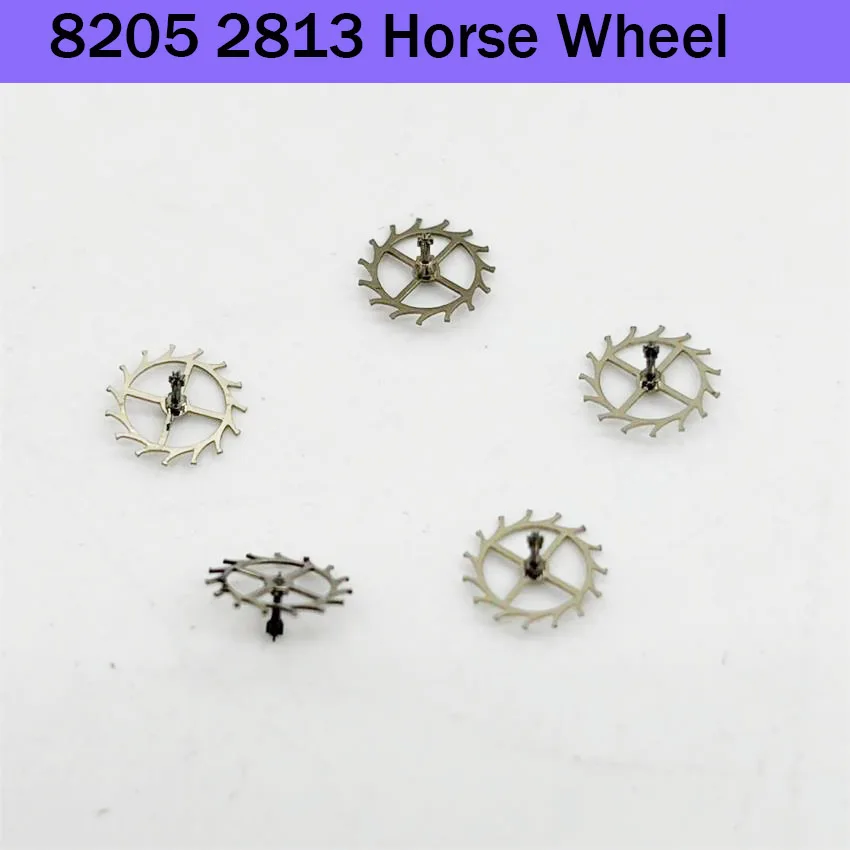 3pcs Mechanical Watch Repair Parts Escape Wheel Horse Wheel Lotus Wheel Accessories for 8205 2813 Movement Compatible with 8205
