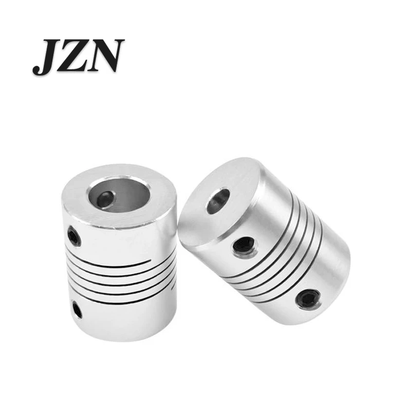 1Pcs D25L30 aluminum alloy elastic clamping coupling for wire-driven motor shaft lead screw encoder 5/6/8/9/10/12mm