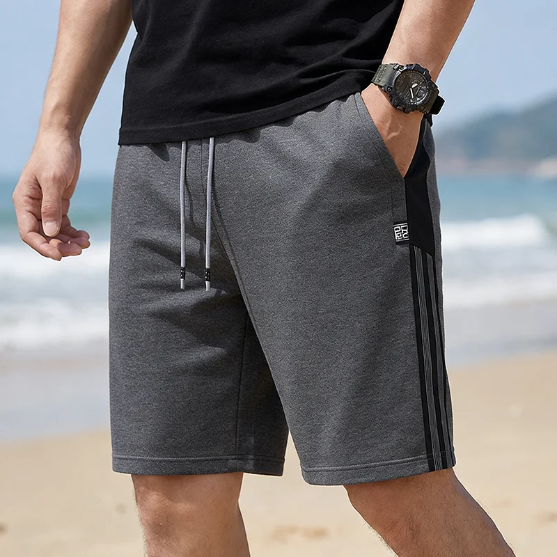 

Летние повседневные шорты для мужчин, дышащие свободные пляжные шорты, удобные спортивные штаны для фитнеса и баскетбола.