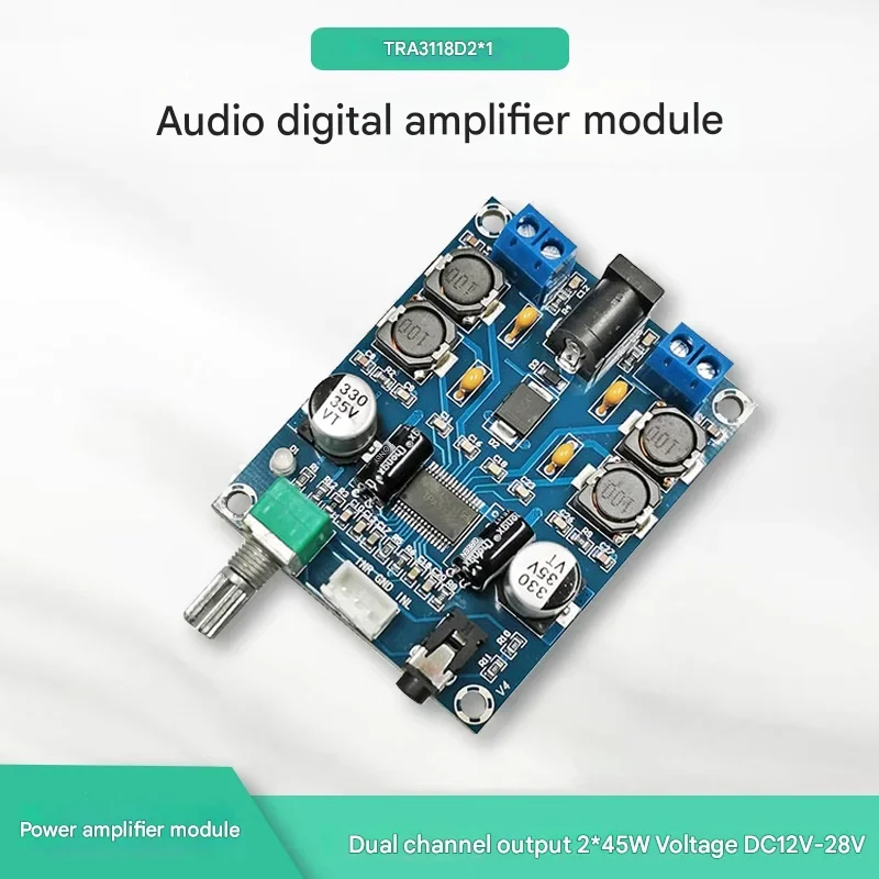 

TPA3118D2 Digital Power Amplifier Board Module/2.0 Dual Channel 2 * 45W Audio High Definition