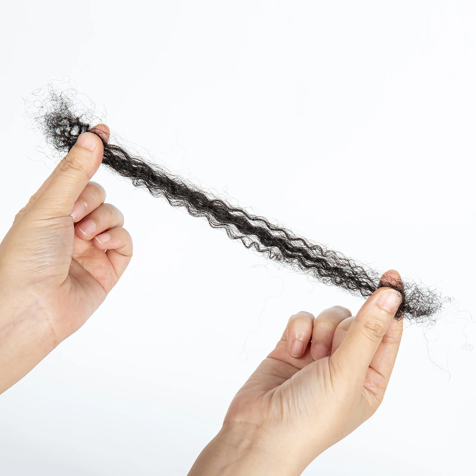 30 oder 50 g/Packung 10-18 Zoll 4C Afro Kinky Bulk Echthaarverlängerungen ohne Schuss brasilianisches Remy Bulk für Locs Micro Twist Flechthaar – Detail 27
