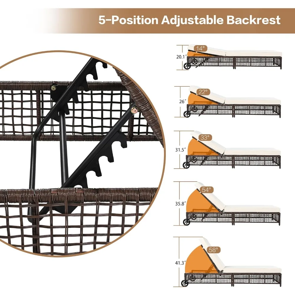 Thumbnail 4 - #21 Best Adjustable Sun Loungers to Buy In 2026