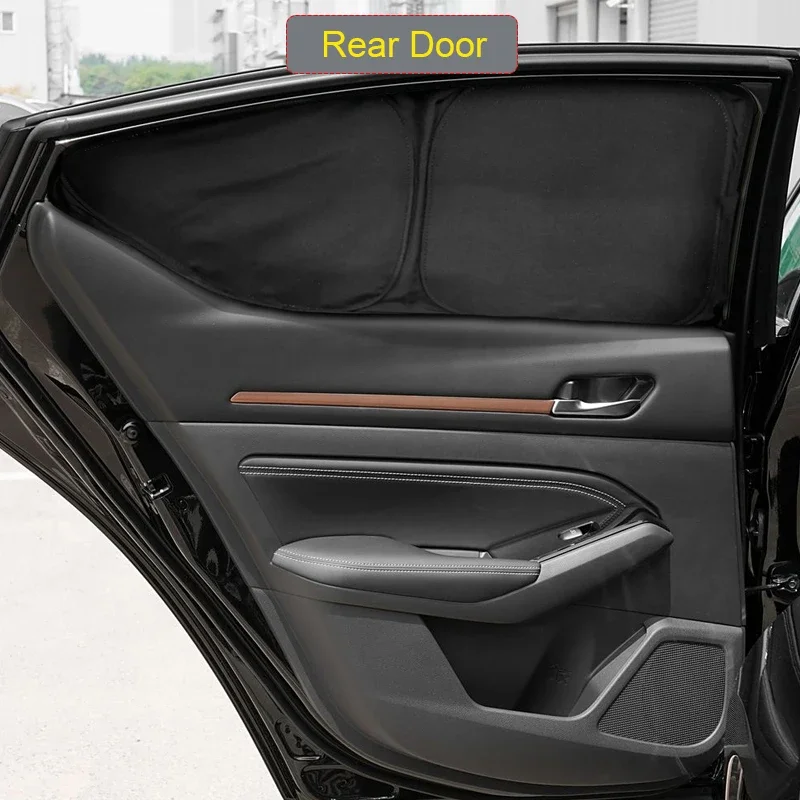 

Car Black Window Privacy Sunshade Anti-UV Heat Insulation Protect Cover Interior Accessory For NISSAN ALTIMA L34 2019-Present