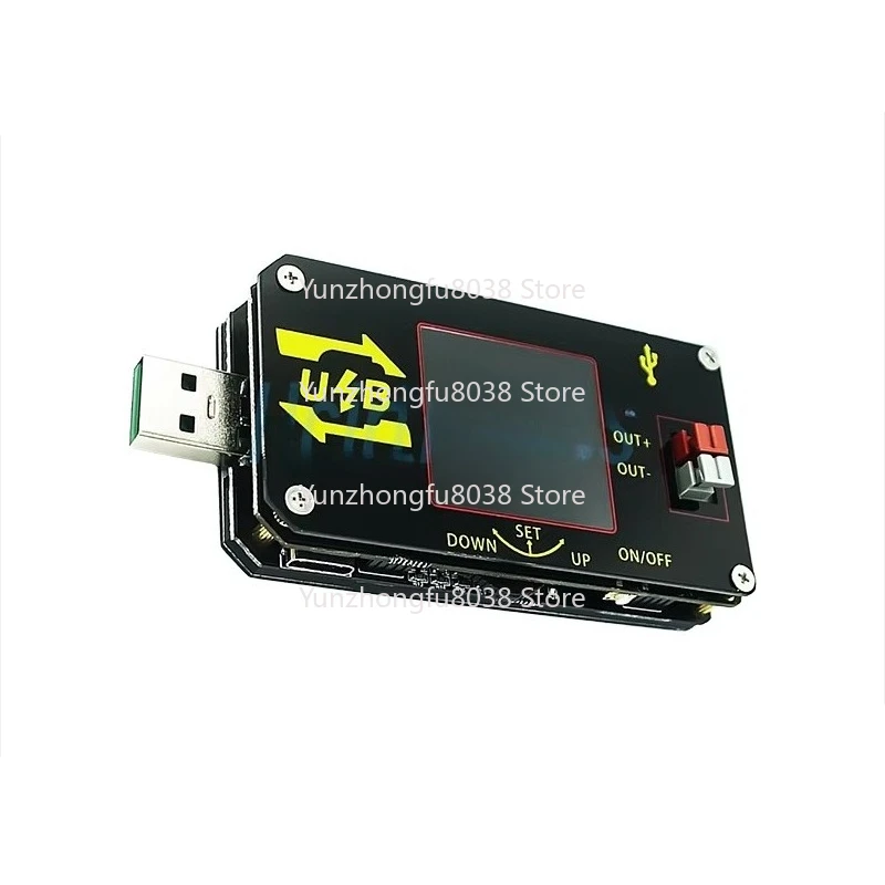 XY-UDP الرقمية USB تيار مستمر تيار مستمر محول CC CV 0.6-30 فولت 5 فولت 9 فولت 12 فولت 24 فولت 2A 15 واط وحدة امدادات الطاقة سطح المكتب قابل للتعديل امدادات الطاقة