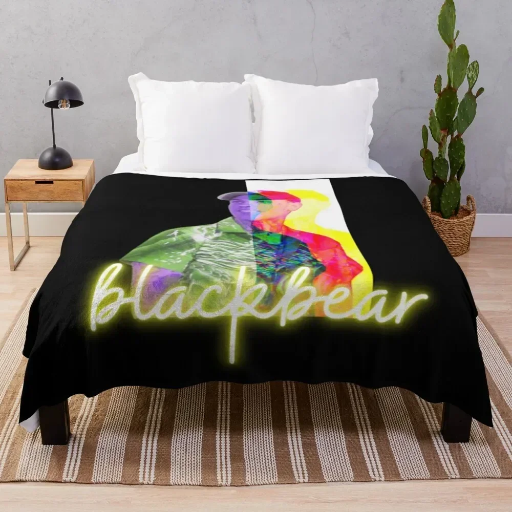 Blackbear T-Shirtblackbear T-Shirt Throw Blanket