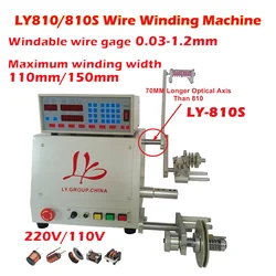 LY 810 810S Transformer Winder High Quality New Computer C Automatic Coil Winding Machine For 0.03-1.2mm Wire 220V/110V 400W