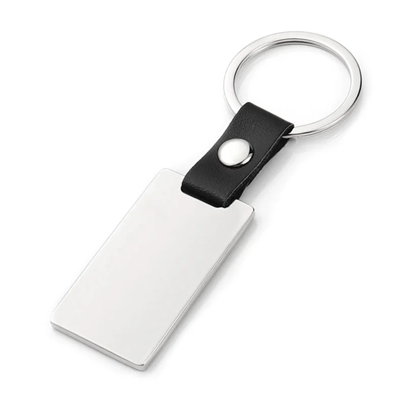 

10Pcs Sublimation Blank Keychain Blank Board Key Rings For DIY Sublimation , 5 Shapes