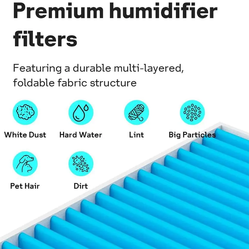 A13I-Humidifier Replacement Filter Filter Replacement Parts For Levoit Superior 6000S Smart Evaporative Humidifier