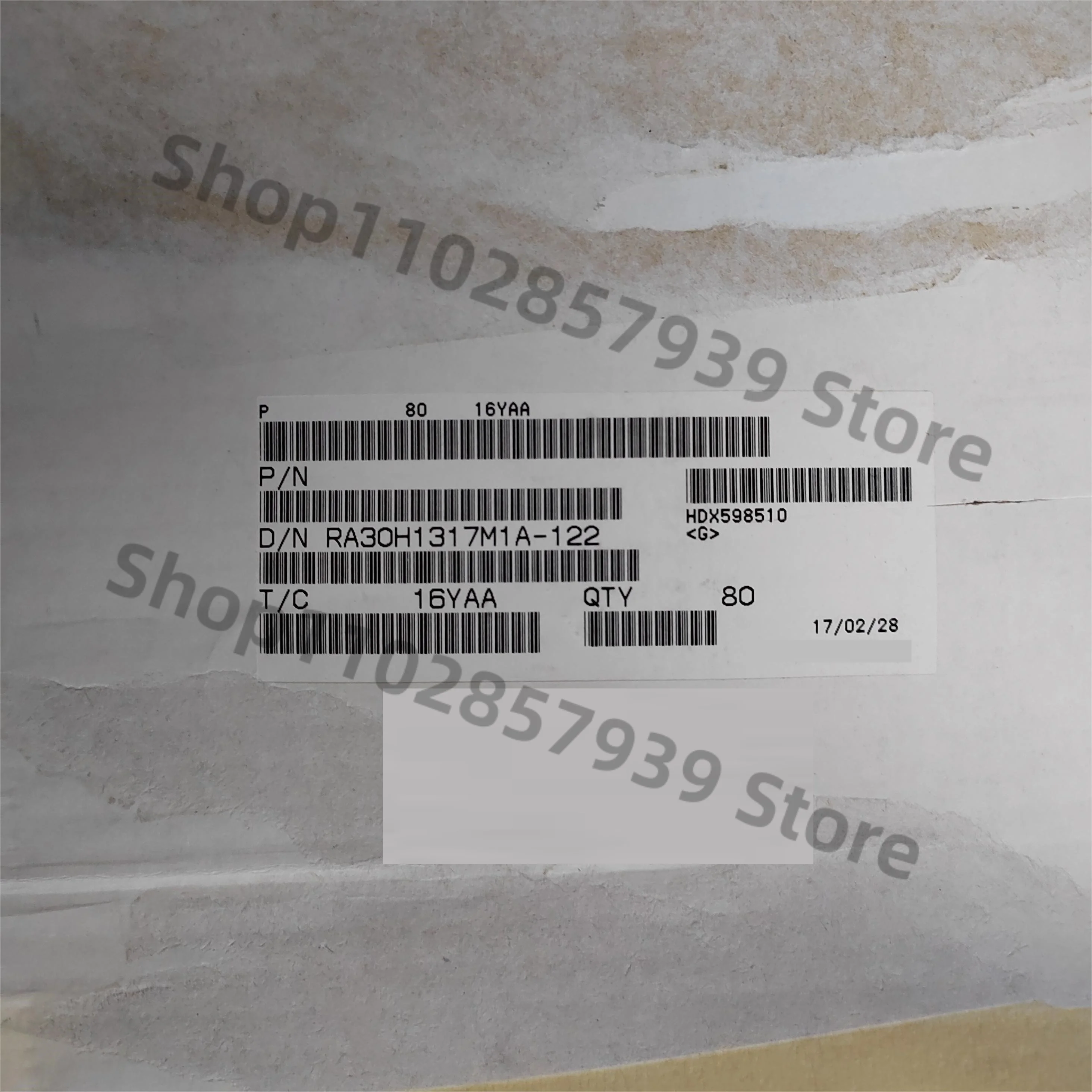 

RA30H1317M1A-122 H2M Original high-power high-frequency tube 1pcs/lot