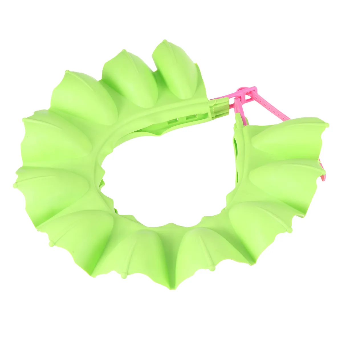 

Baby Shower Ear Protector Adjustable Kids Waterproof Wash Hair Hat Yellow Infant Bathing Cap Baby Shampoo Shield Protect Eyes