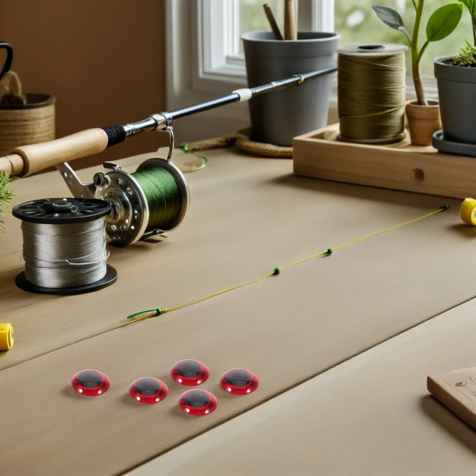 

500 шт. глазок для изготовления приманок: рыболовные глазки 5 мм - реалистичные бусины для наживки - аксессуары для искусственных приманок для морской и пресной воды