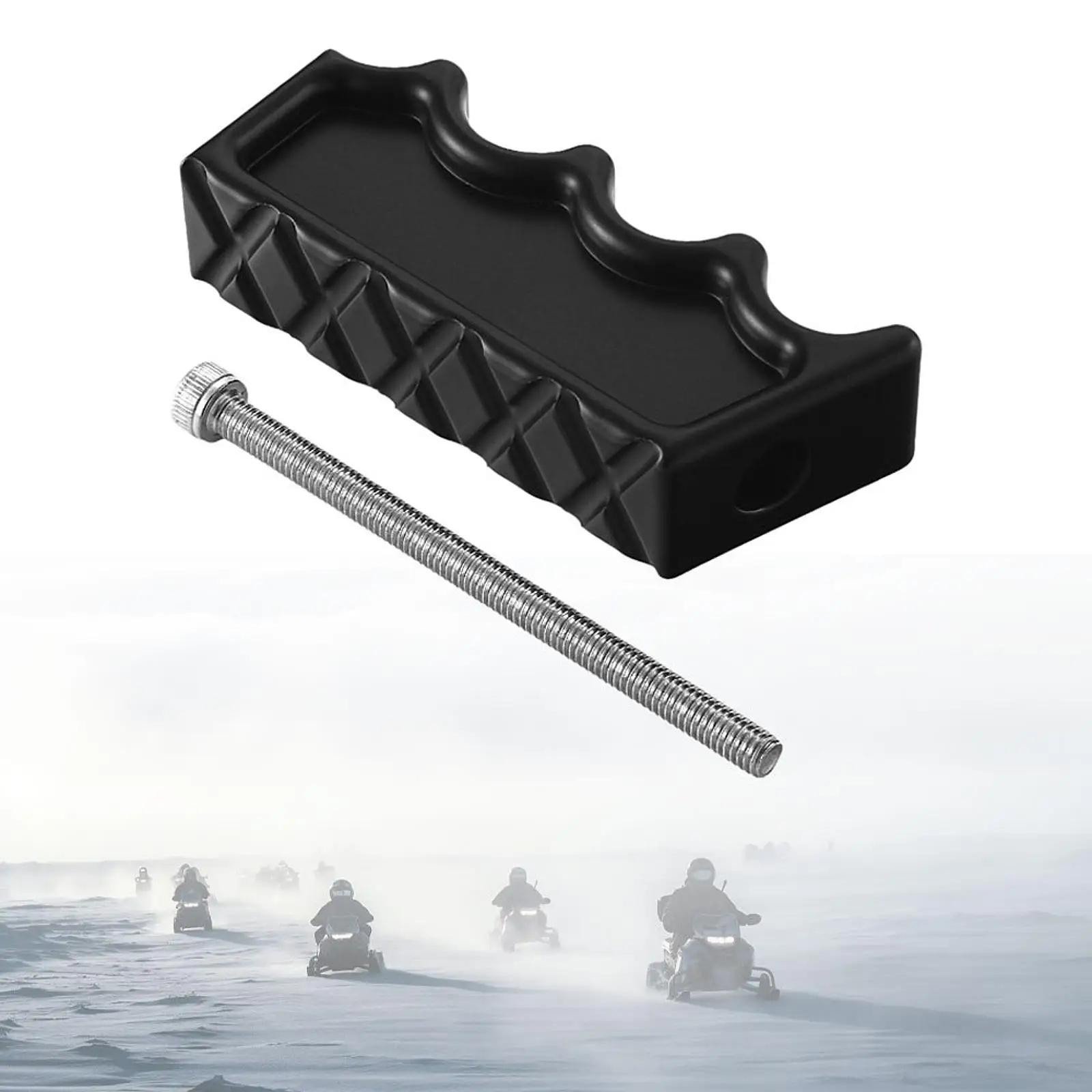 

Aluminum Alloy Gear Shift Pedal Forward Backward Foot Peg Easy Install Repair Part for Can Am Ryker 600 900 2019 2024