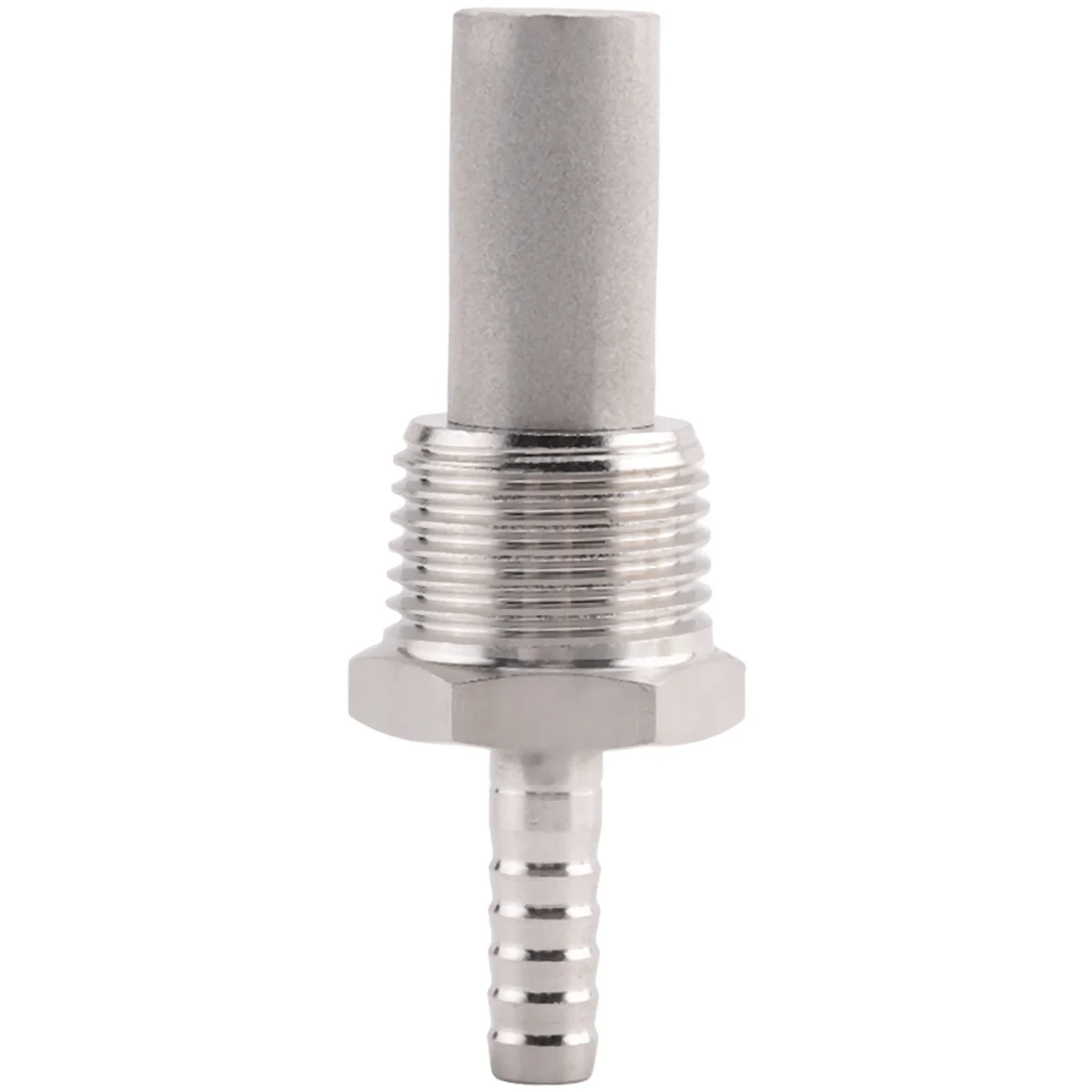 Pedra de aeração de pedra de difusão de oxigenação em linha para fabricação caseira Pedra de carbonatação 1/2 Npt