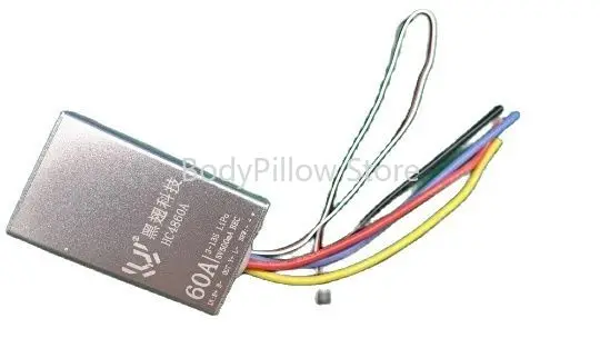 

24V36V48V Bidirectional Brushed Electric Adjustable Electronic Governor 60A Track Motor 4S-12S High Voltage
