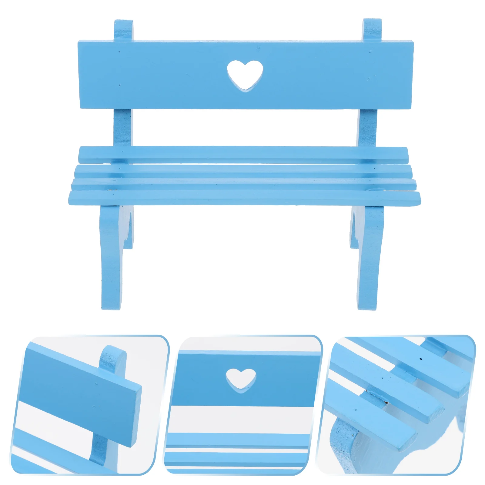 木製椅子ミニ装飾ミニベンチ家具家の装飾用プレイハウスベンチオフィス装飾ミニチュア木製椅子小