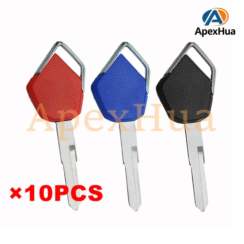 

motorcycle key, suitable for Kawasaki H2 H2R Z800 Z900 Z1000 ZX6R ZX10R motorcycle key embryo(Can install chips)