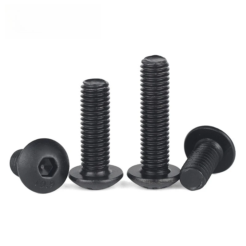 

10.9 grade high-strength semi-round head internal hexagon screw cupM2M2.5M3M4M5M6M8M10M12M14M16