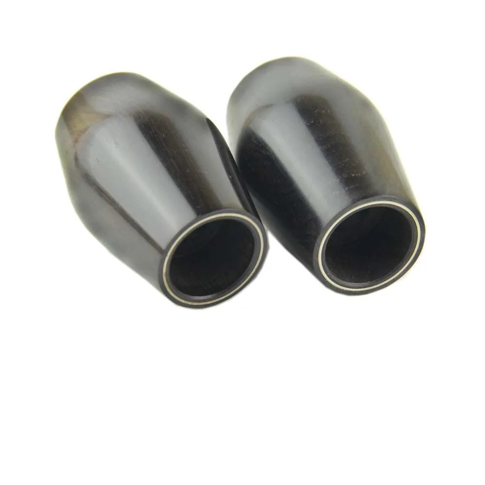 

Кларнет из африканского черного дерева с черной трубой, бочкообразным соединением, профессиональный аксессуар для деревянных духовых инструментов, 62 мм, 65 мм