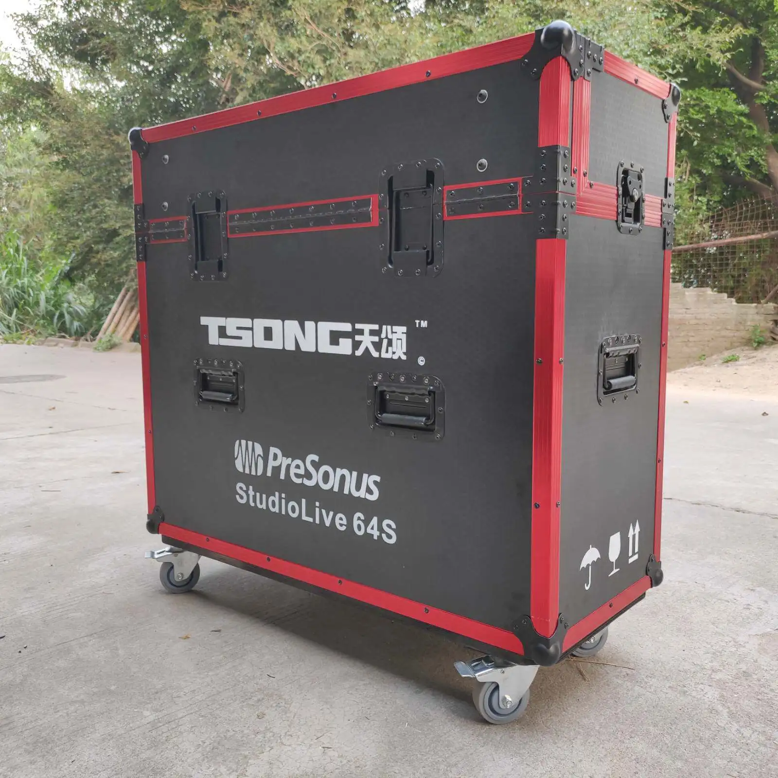 2026 Studio Live32 mixing console hydraulic flight case 64S shockproof console cabinet chassis